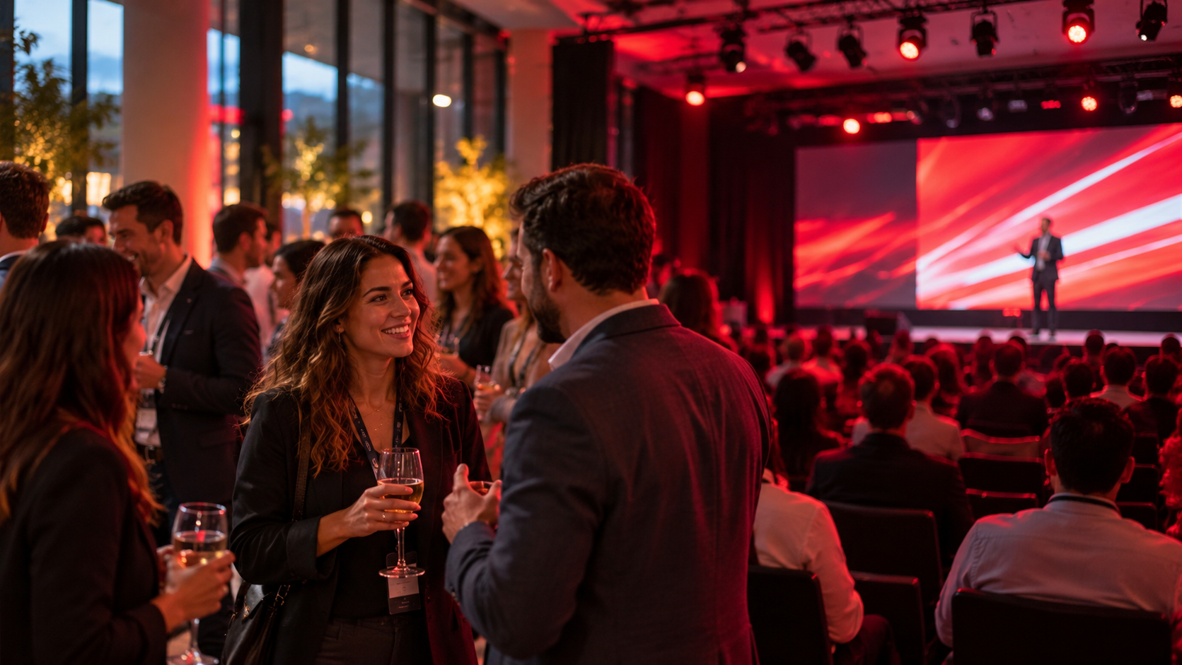 Material gráfico sobre el papel de los eventos en las estrategias de marketing y comunicación