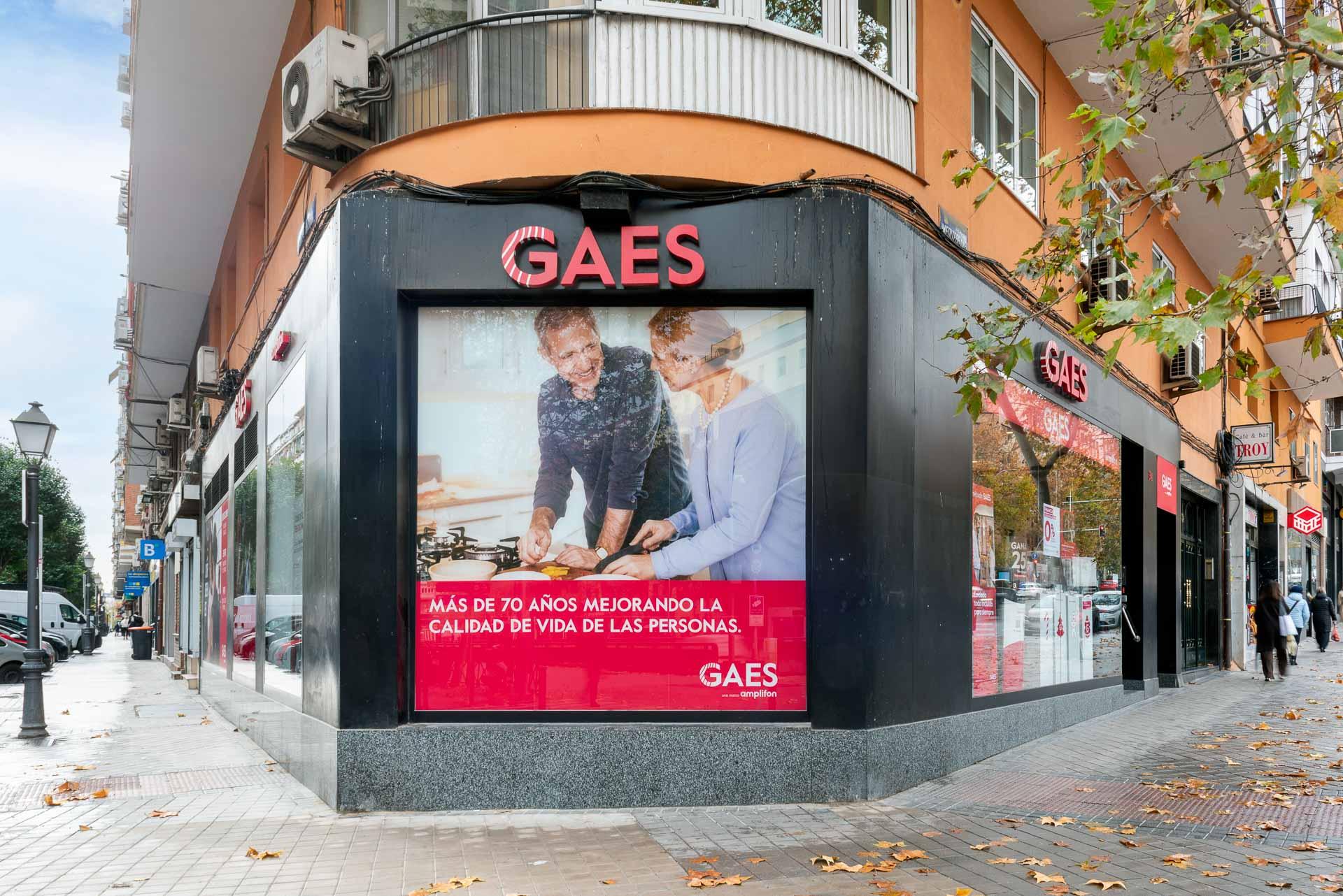 GAES utiliza publicidad exterior para atraer clientes